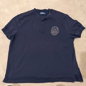 Polo by Ralph Lauren Navy Short Sleeve Henley